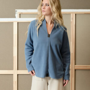 Dusty Blue Blouse