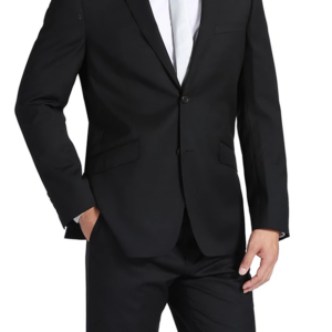 Black Slim Fit Two Piece Suit