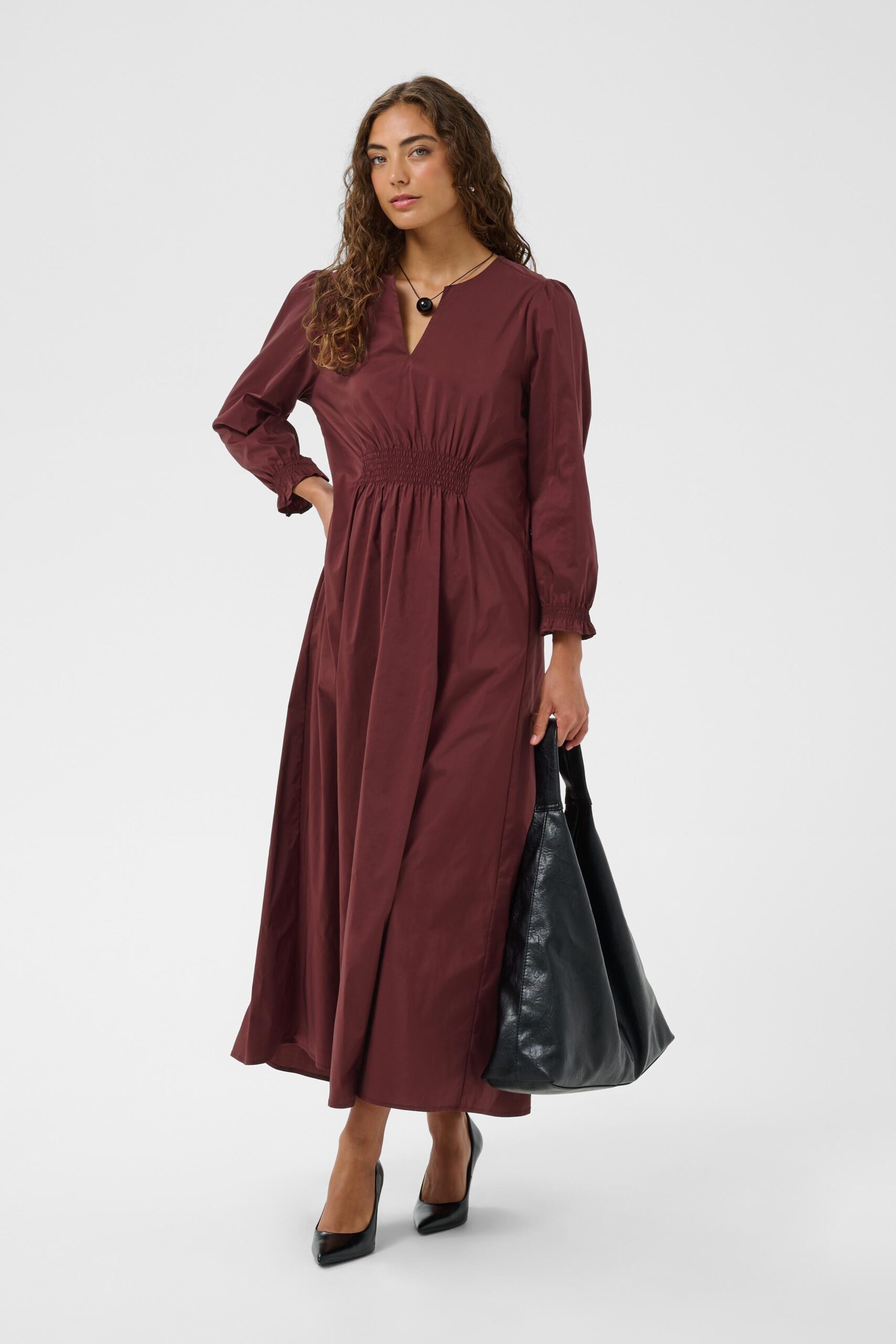 Chocolate Truffle Long Dress