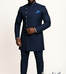 Blue Safari Suit