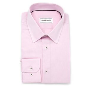 Pink Jacquard Dress Shirt